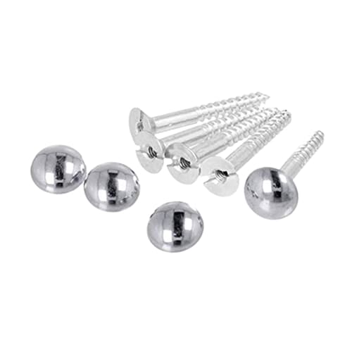 Round Mirror Cap with Screw